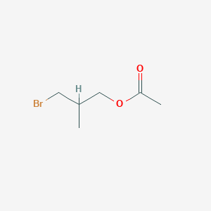molecular formula C6H11BrO2 B2875127 3-Bromo-2-methylpropyl acetate CAS No. 98485-87-1