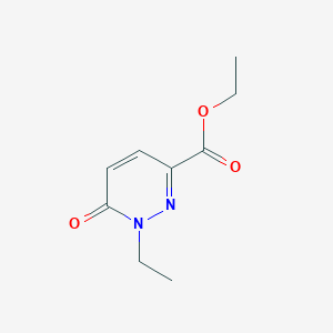 molecular formula C9H12N2O3 B2875137 Ethyl 1-ethyl-6-oxo-1,6-dihydropyridazine-3-carboxylate CAS No. 2380058-40-0