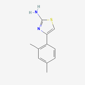 molecular formula C11H12N2S B2875182 4-(2,4-Dimethylphenyl)-1,3-thiazol-2-amine CAS No. 247225-31-6