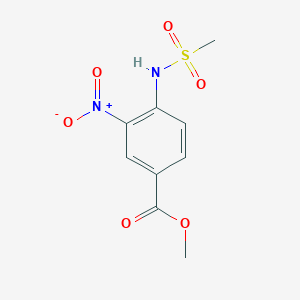 Methyl 4-methanesulfonamido-3-nitrobenzoate