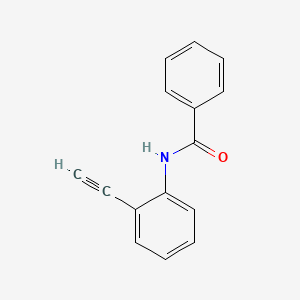 molecular formula C15H11NO B2875430 N-(2-ethynylphenyl)benzamide CAS No. 685110-52-5