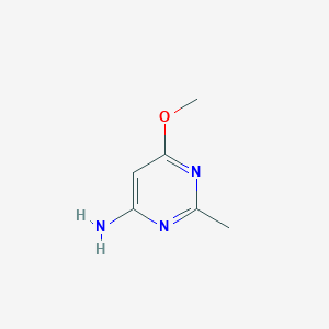 molecular formula C6H9N3O B2875601 6-Methoxy-2-methylpyrimidin-4-amine CAS No. 23132-67-4