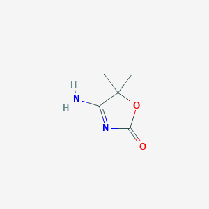 4-amino-5,5-dimethyl-1,3-oxazol-2(5H)-one