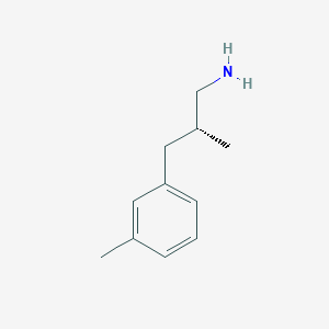 (2R)-2-Methyl-3-(3-methylphenyl)propan-1-amine