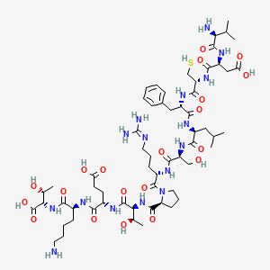 molecular formula C60H98N16O20S B2875659 Peptide5 