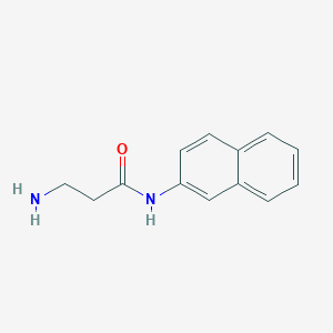 3-amino-N-(naphthalen-2-yl)propanamide