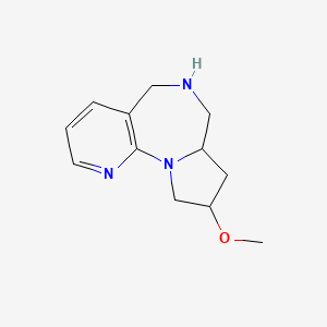 4-Methoxy-2,8,14-triazatricyclo[8.4.0.02,6]tetradeca-1(10),11,13-triene