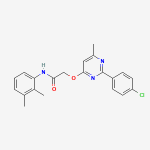 5-{[(4-isobutylphenyl)sulfonyl]amino}-N-methyl-2-piperazin-1-ylnicotinamide