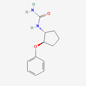 [(1R,2R)-2-Phenoxycyclopentyl]urea