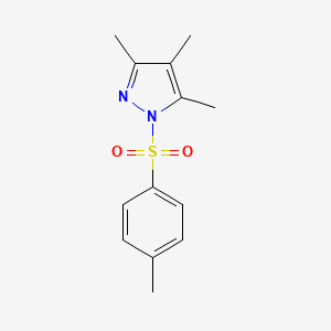 molecular formula C13H16N2O2S B2876776 3,4,5-trimethyl-1-tosyl-1H-pyrazole CAS No. 890606-77-6