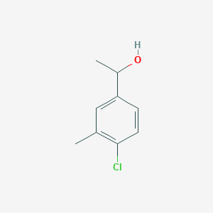 molecular formula C9H11ClO B2876864 1-(4-Chloro-3-methylphenyl)ethanol CAS No. 102877-28-1
