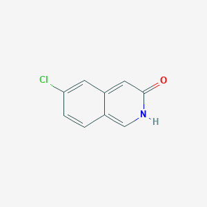molecular formula C9H6ClNO B2877152 6-Chloroisoquinolin-3(2H)-one CAS No. 51463-17-3