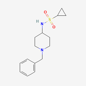 N-(1-benzylpiperidin-4-yl)cyclopropanesulfonamide