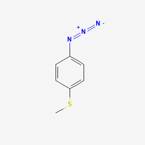 molecular formula C7H7N3S B2877501 (4-Azidophenyl)(methyl)sulfane CAS No. 52460-53-4