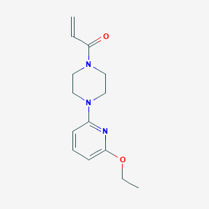 1-[4-(6-Ethoxypyridin-2-yl)piperazin-1-yl]prop-2-en-1-one