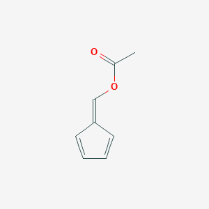 molecular formula C8H8O2 B2877806 Cyclopenta-2,4-dien-1-ylidenemethyl acetate CAS No. 699-15-0