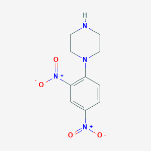 molecular formula C10H12N4O4 B2877998 1-(2,4-Dinitrophenyl)piperazine CAS No. 31284-04-5
