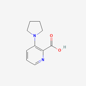 molecular formula C10H12N2O2 B2878002 3-(Pyrrolidin-1-yl)picolinic acid CAS No. 1414866-60-6