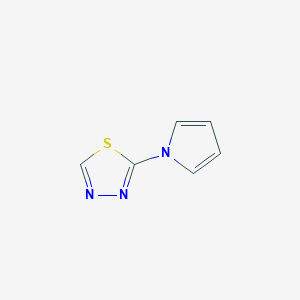 2-(1H-pyrrol-1-yl)-1,3,4-thiadiazole