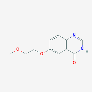 molecular formula C11H12N2O3 B2878085 6-(2-Methoxyethoxy)quinazolin-4-OL CAS No. 1092460-48-4