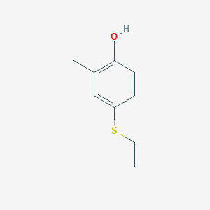 molecular formula C9H12OS B2878092 4-(Ethylthio)-2-methylphenol CAS No. 18979-85-6