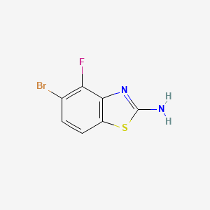 5-Bromo-4-fluorobenzo[d]thiazol-2-amine