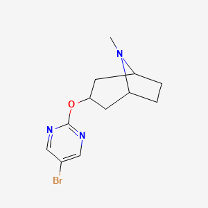 3-[(5-Bromopyrimidin-2-yl)oxy]-8-methyl-8-azabicyclo[3.2.1]octane