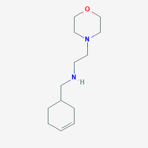 molecular formula C13H24N2O B2878316 Cyclohex-3-enylmethyl-(2-morpholin-4-yl-ethyl)-amine CAS No. 626209-46-9