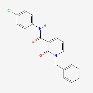 1-benzyl-N-(4-chlorophenyl)-2-oxo-1,2-dihydropyridine-3-carboxamide