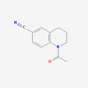 1-Acetyl-1,2,3,4-tetrahydroquinoline-6-carbonitrile