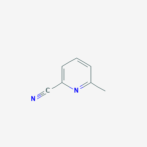 molecular formula C7H6N2 B028785 6-Methylpyridine-2-carbonitrile CAS No. 1620-75-3
