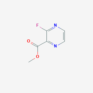 molecular formula C6H5FN2O2 B2878696 Methyl 3-fluoropyrazine-2-carboxylate CAS No. 1261487-49-3