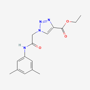 ethyl 1-{2-[(3,5-dimethylphenyl)amino]-2-oxoethyl}-1H-1,2,3-triazole-4-carboxylate