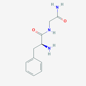 (2S)-2-amino-N-(2-amino-2-oxoethyl)-3-phenylpropanamide