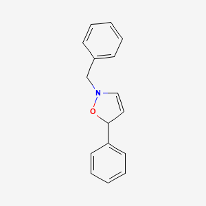 2-Benzyl-5-phenyl-2,5-dihydro-1,2-oxazole