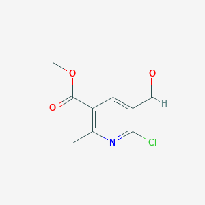 Methyl 6-chloro-5-formyl-2-methylpyridine-3-carboxylate