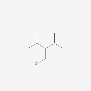 molecular formula C8H17Br B2878969 3-(Bromomethyl)-2,4-dimethylpentane CAS No. 1502515-33-4