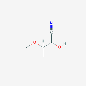 2-Hydroxy-3-methoxybutanenitrile