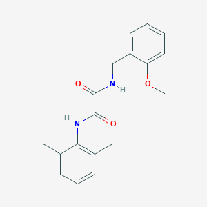 B2879071 N1-(2,6-dimethylphenyl)-N2-(2-methoxybenzyl)oxalamide CAS No. 864450-31-7