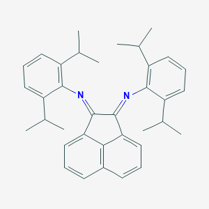 molecular formula C36H40N2 B287913 N-(2,6-diisopropylphenyl)-N-(2-[(2,6-diisopropylphenyl)imino]-1(2H)-acenaphthylenylidene)amine 