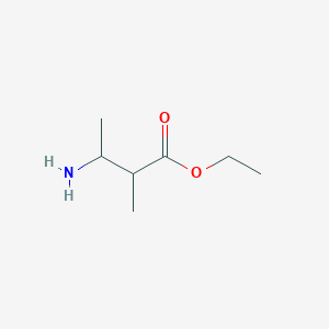 Ethyl 3-amino-2-methylbutanoate