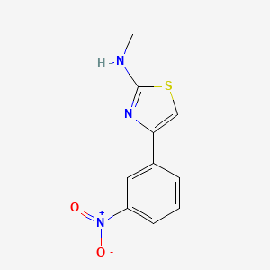 N-methyl-4-(3-nitrophenyl)-1,3-thiazol-2-amine