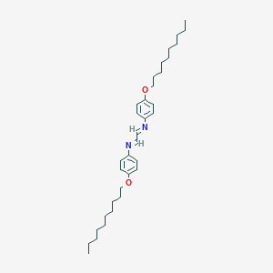 molecular formula C34H52N2O2 B287918 N,N'-bis(4-decoxyphenyl)ethane-1,2-diimine 