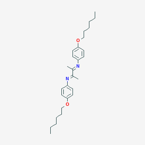 molecular formula C28H40N2O2 B287922 2-N,3-N-bis(4-hexoxyphenyl)butane-2,3-diimine 