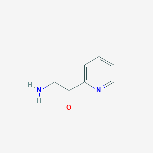 molecular formula C7H8N2O B2879220 2-Amino-1-pyridin-2-yl-ethanone CAS No. 75140-33-9