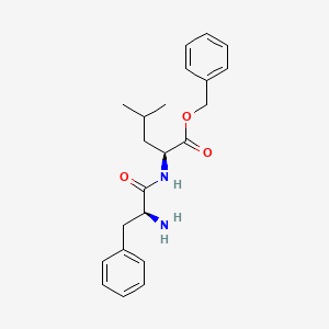 molecular formula C22H28N2O3 B2879234 H-Phe-leu-obzl CAS No. 63649-15-0