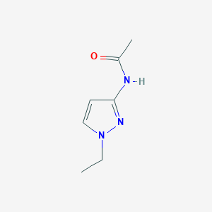 molecular formula C7H11N3O B2879362 N-(1-ethyl-1H-pyrazol-3-yl)acetamide CAS No. 1694042-71-1