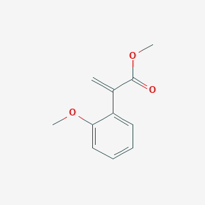 molecular formula C11H12O3 B2879448 Methyl 2-(2-methoxyphenyl)acrylate CAS No. 54493-88-8