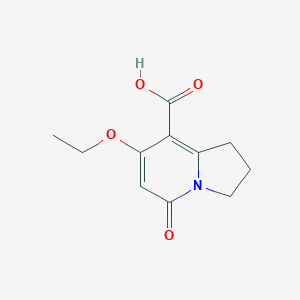 7-Ethoxy-5-oxo-1,2,3,5-tetrahydroindolizine-8-carboxylic acid