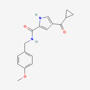 4-(cyclopropylcarbonyl)-N-(4-methoxybenzyl)-1H-pyrrole-2-carboxamide